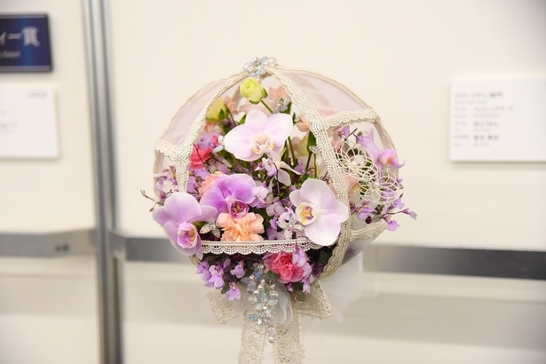 “フラワーデザイン部門”の展示作品