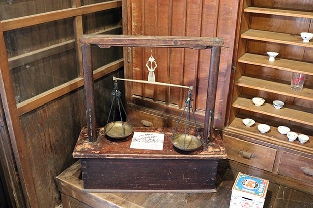 当時の道具なども見ることができる