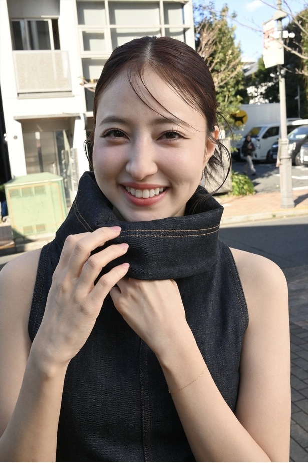 モデルとして活躍するインスタフォロワー40.8万人の愛甲千笑美さんが今年の抱負を語った