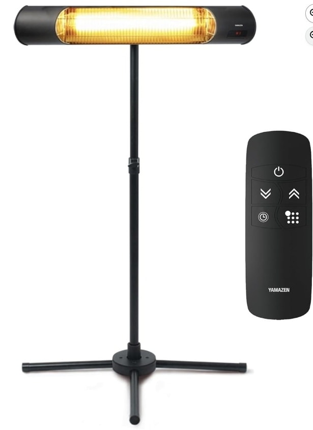 点けた瞬間、すぐあたたかい。屋外でも頼れるタフな速暖ヒーター【山善】のヒーターがAmazonに登場中‼