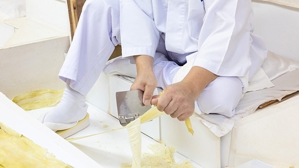 おぼろ昆布手すき体験