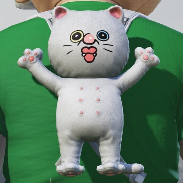 ぬいぐるみ風バックパック(プンパン)