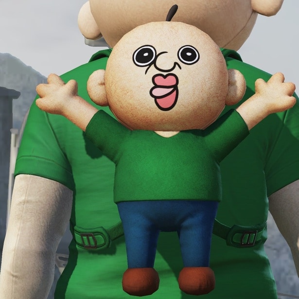 ぬいぐるみ風バックパック(パンパンくん)