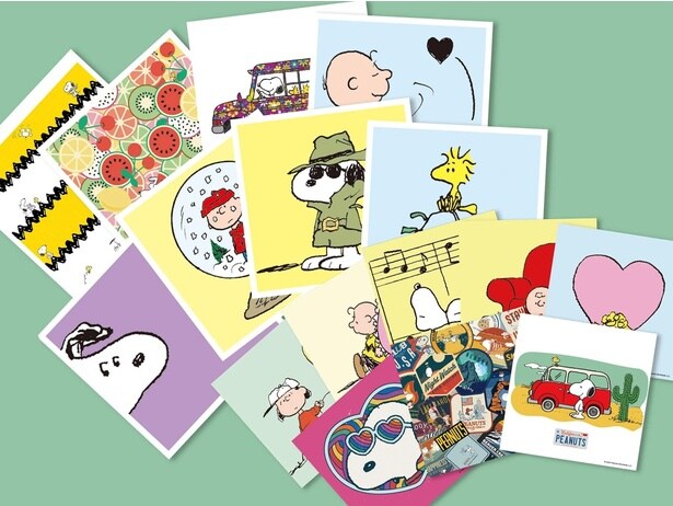 会場では「PEANUTS」グッズを販売