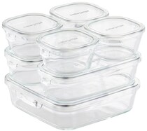 作り置き派の強い味方！保存も食卓もスマートに【イワキ】の耐熱ガラス保存容器セットがAmazonで販売中！