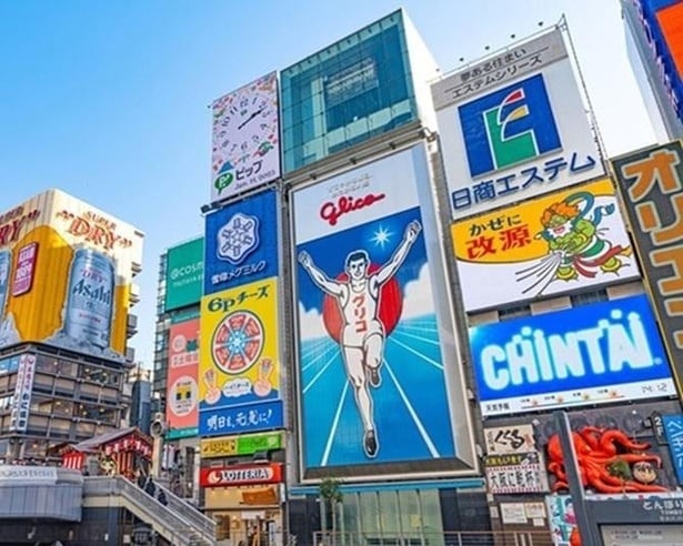 【道頓堀観光】初めての大阪ならココ！「道頓堀」へグリコの看板を見に行こう！24時間にぎわう街を歩く定番モデルコース