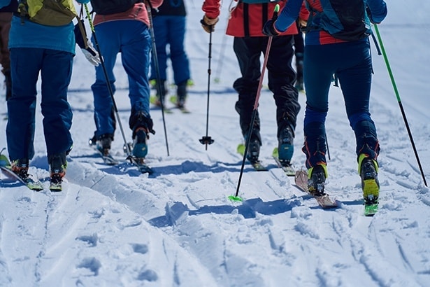 雪山を快適に走破する、軽量のスキーギア体験ワークショップも開催予定
