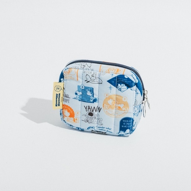 「キルティングポーチ ライナス＆スヌーピー」(2750円)