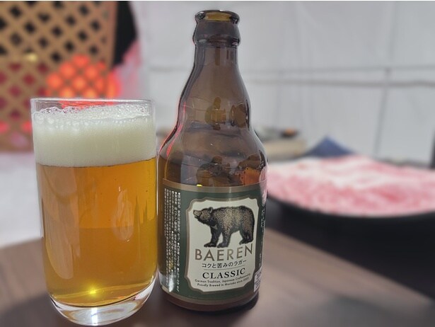 岩手県盛岡市のビールメーカー「ベアレン醸造所」の「ベアレンビール」も注文可