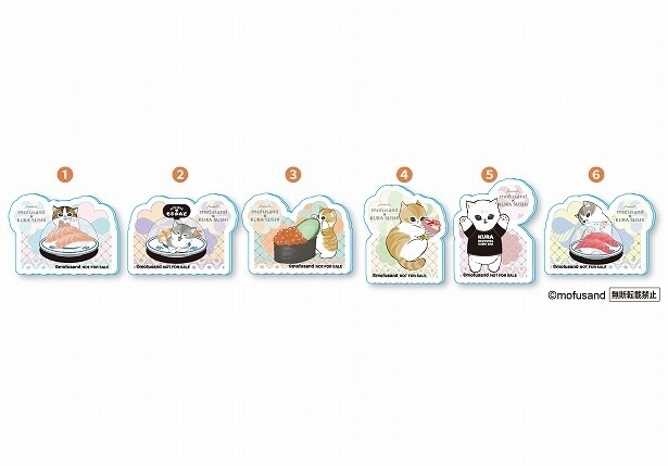 アクリルステッカー(全6種)