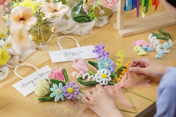 モールフラワーづくり