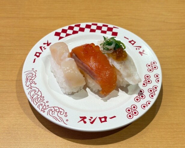 なまら北海道3貫盛り(360円～)