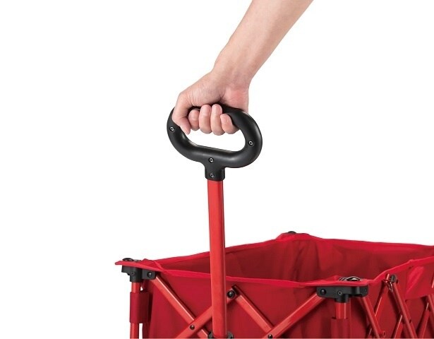 握りやすいオーバルハンドル