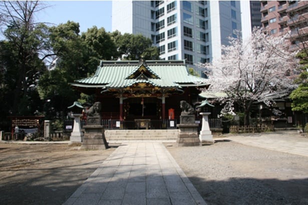 会場となる渋谷・金王八幡宮