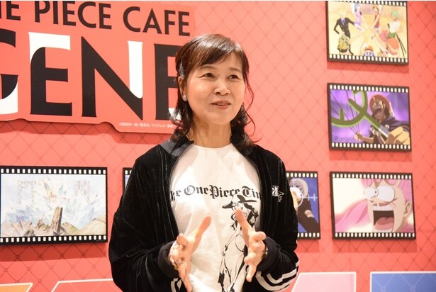 ニコ・ロビン役の山口由里子さん