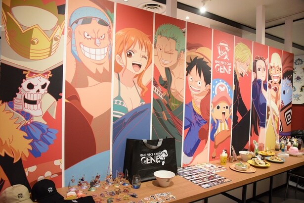 コラボカフェ「ONE PIECE CAFE GENE」の内装