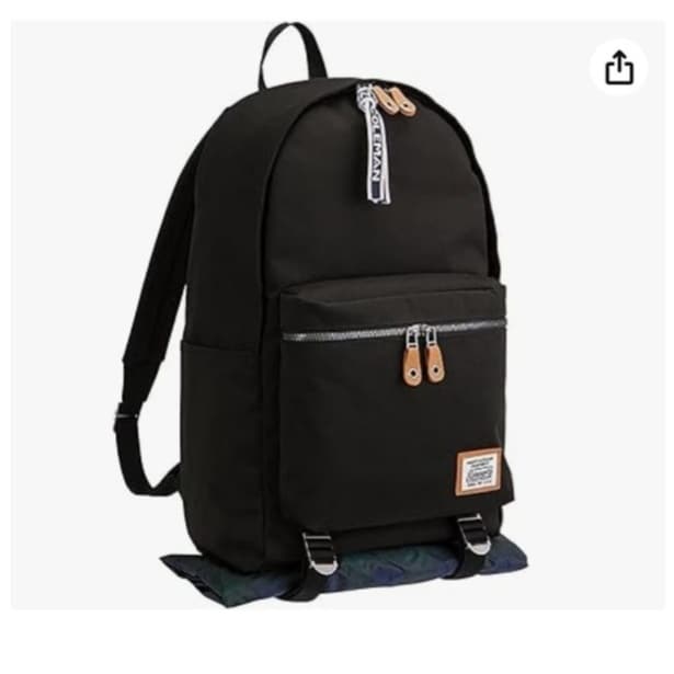 レトロで軽やか！しかも雨の日だった安心。【コールマン】のリュックがAmazonに登場中‼