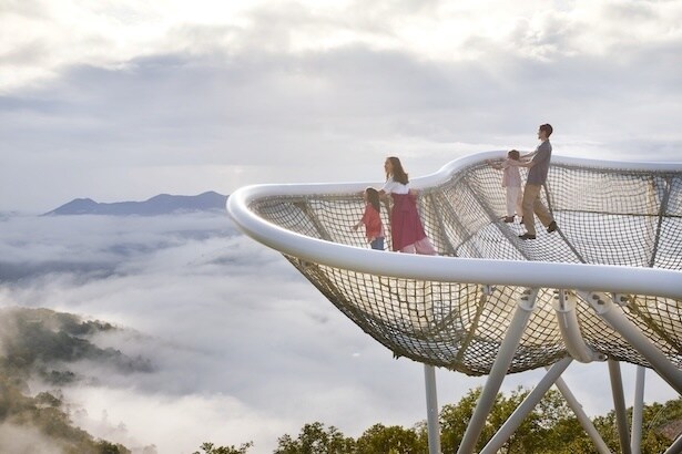 家族での滞在の様子