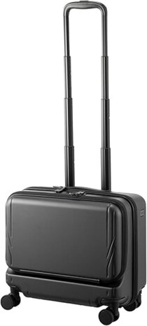 スマートなビジネスマンの新定番！【エースジーン】が贈るフロントポケット付きスーツケースがAmazonで販売中！