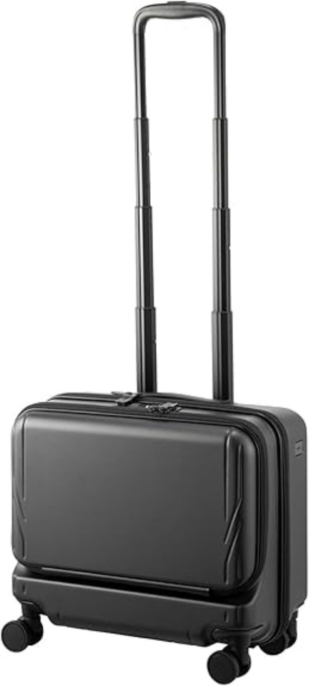 スマートなビジネスマンの新定番！【エースジーン】が贈るフロントポケット付きスーツケースがAmazonで販売中！