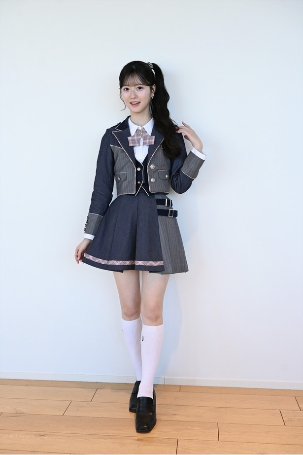 「この『名残り桜』というシングルを通して、精一杯頑張りたいと思っています」八木愛月