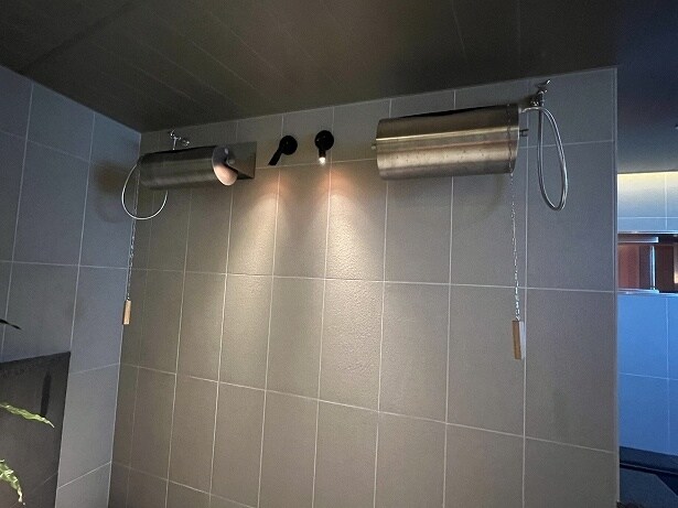 見たことのない形のガッシングシャワー