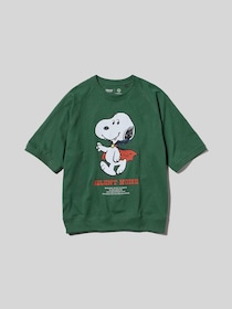 スヌーピーが吸血鬼に!?GU×UNDERCOVER×PEANUTSトリプルコラボのスウェTが1990円で登場