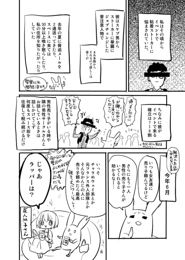 おっさんレンタルで売り子をお願いした話02