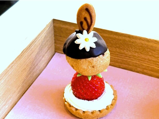 「苺とラズベリージャムのタルト」