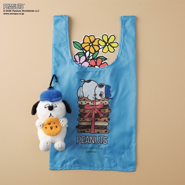 ぬいぐるみがケースになったショッピングバッグ