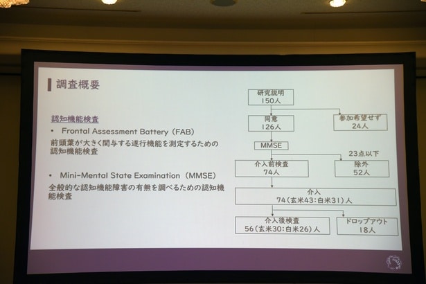 解析対象となる56人の選定の経緯も説明された