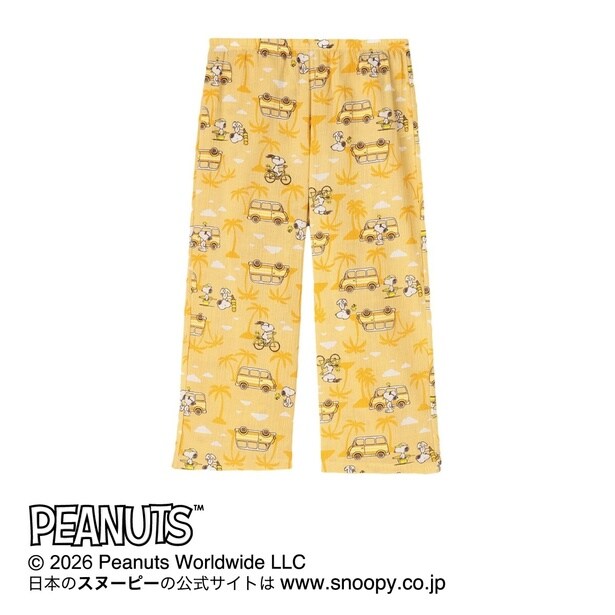 オレンジ/トロピカル柄