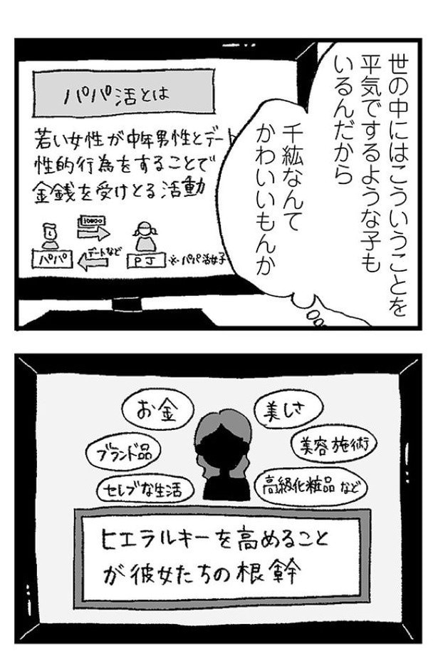 「娘がパパ活をしていました」P70