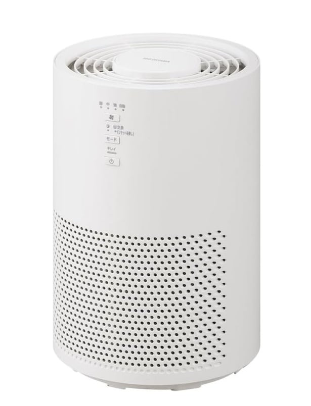 医療用マスク級の捕集力。空気をすばやく、静かに、美しく【アイリスオーヤマ】の空気清浄機がAmazonに登場中‼