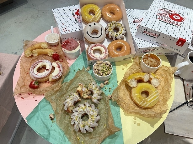 ザクぽろ!ふわフワ!ほわモチ!「クリスピー・クリーム・ドーナツ」の食感を楽しむ春ドーナツ
