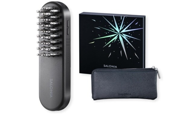 頭皮もフェイスラインもこれ1本!EMS搭載リフトブラシ【サロニア】電気ブラシはプレゼントにも!Amazonで今すぐチェック!