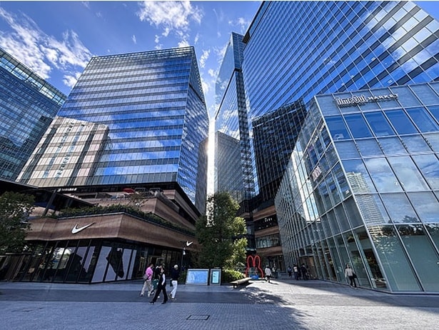 グラングリーン大阪南館の外観