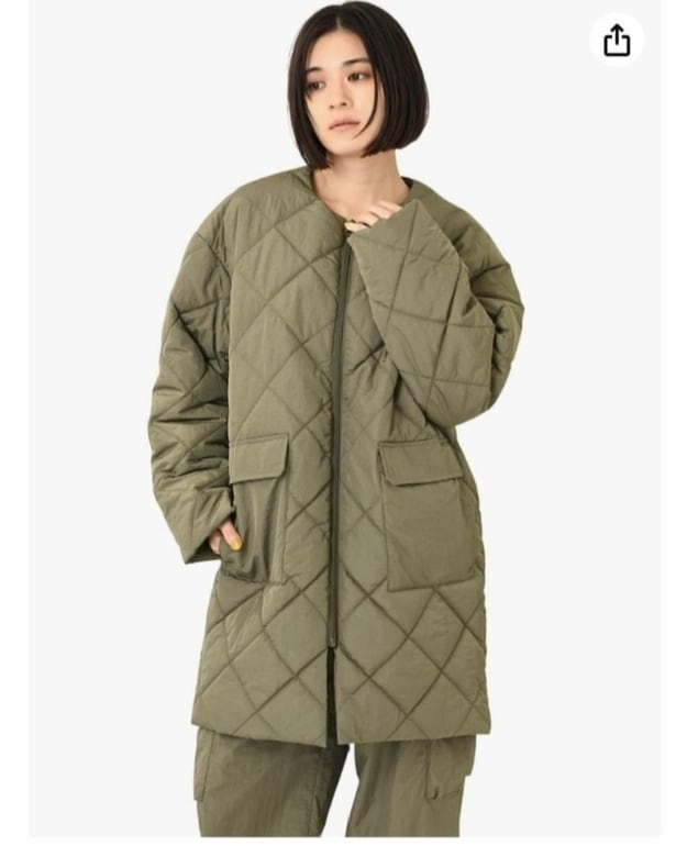 すっと羽織るだけで上品に!キルティングでおしゃれにあったか【ニューバランス】のジャケットがAmazonに登場中‼