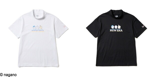 「WOMENS Short Sleeve Mid-Neck T-Shirt」(各9350円)