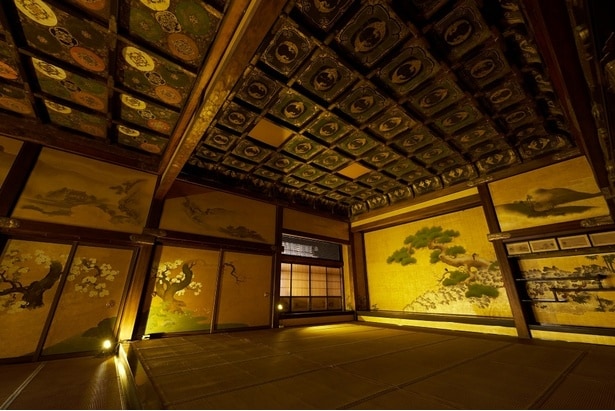 将軍や徳川家に近しい大名など、限られた人しか入れなかった黒書院