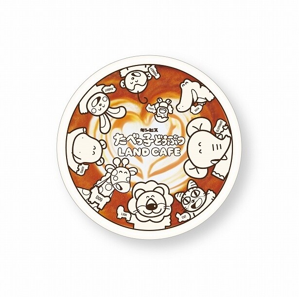 「オリジナルラテアート風ステッカー(全1種)」