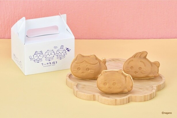 「ちいかわ焼き」3個入りのAセットとBセットのパッケージはコレ！