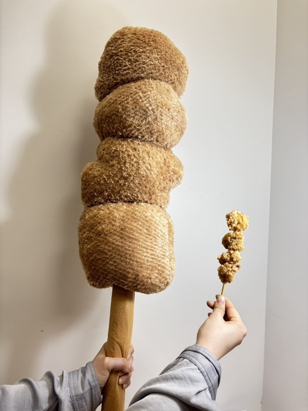 【写真】特賞「BIG！ぬいぐるみからあげ棒」