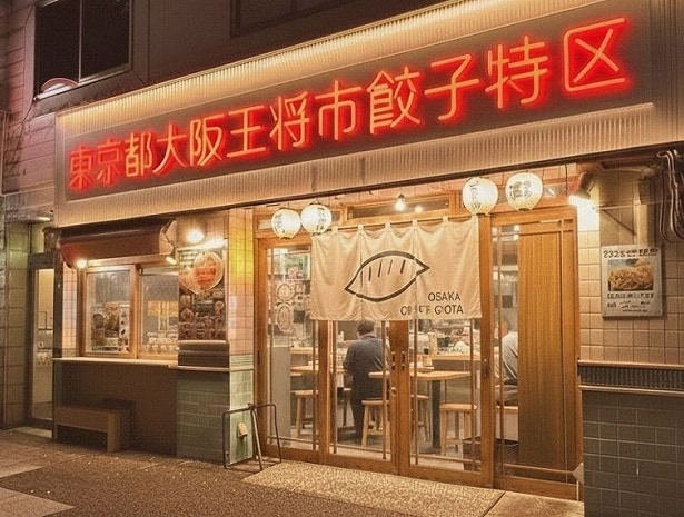 大阪王将の新業態が東京に！アルコールメニュー120種以上の立ち飲み風居酒屋「東京都大阪王将市餃子特区」誕生