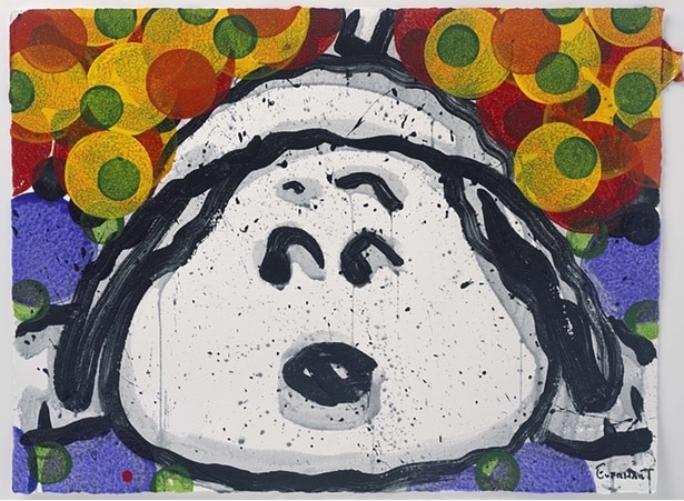 「The Side Eye(シルクスクリーン×ジークレー 版画)」