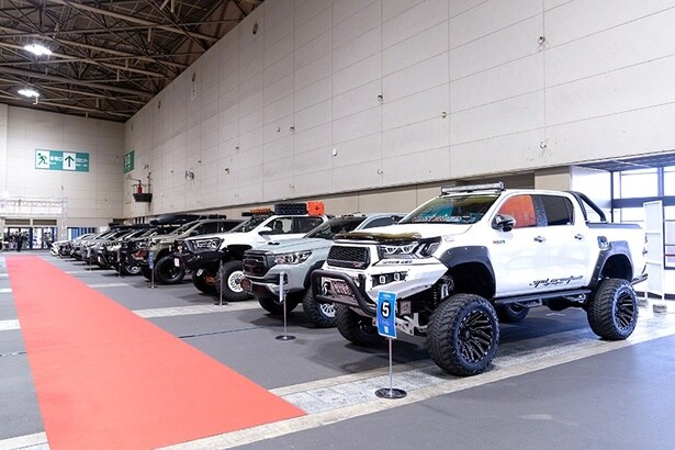 カスタムコンテストのファイナリストとなるエントリー車両