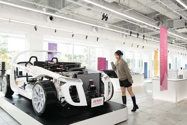 「電気自動車の構造ってこうなってるんだ！」(青木さん)