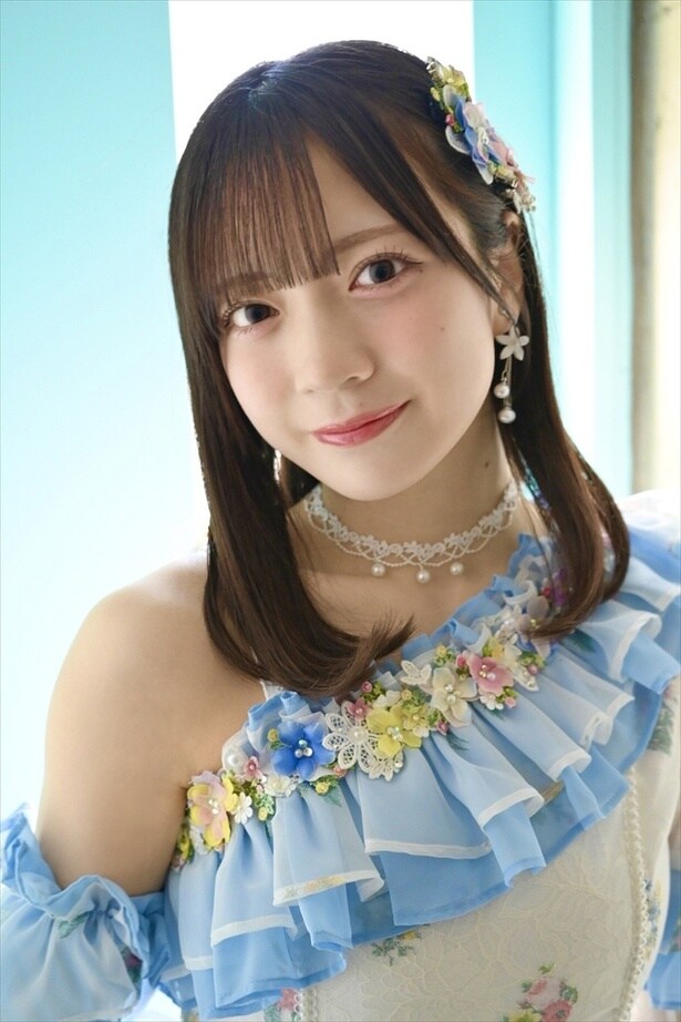 【写真】最新シングル『サンダルだぜ』に付いて今の思いを語ったSKE48の坂本真凛さん