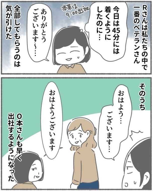 突然、豹変する同僚40