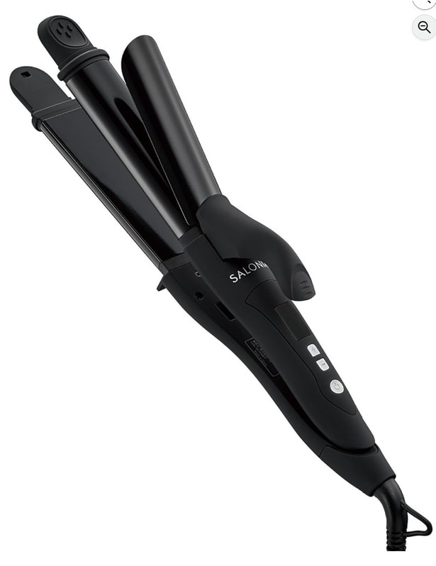 1台でストレートもカールも自由自在。理想の自分を毎日プロデュース【サロニア】のヘアアイロンがAmazonに登場中‼
